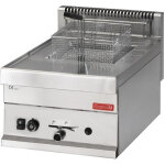 Friteuse professionnelle � gaz 650 mm - 8 litres - 6, 3 kw - gastro m