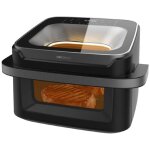 Friteuse sans huile - air fryer 10l cecotec cecofry advance 10000 full vision. 2200w, paroi de s�paration, ...