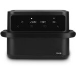 Friteuse sans huile hkoenig - fry960 - capacit 10l convertible 2 x 5l - 8 programmes de cuisson - 2400w ...
