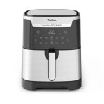 Friteuse sans huile moulinex friteuse a air chaud et grill easy fry & grill digital 2 - en - 1 xxl inox ...