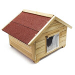 Wiltec niche de chat taille s ? 680 x 530 x 470 mm ? avec porte, toit bitumé, isolation 3 couches ? maison ... Wiltec niche de chat taille s ? 680 x 530 x 470 mm ? avec porte, toit bitumé, isolation 3 couches ? maison ...