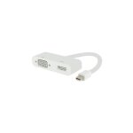 Fujionkyo - adaptateur mini displayport pour apple vers hdmi / vga mâle / femelle Fujionkyo - adaptateur mini displayport pour apple vers hdmi / vga mâle / femelle