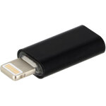 Adaptateur lightning / usb - c mle / femelle
