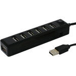 Hub usb 2. 0 hi - speed 7 ports portable fujionkyo 423230