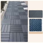 Fuleadture dalles de sol, dalles de terrasse embo�tables en plastique, dalles de terrasse de patio ext�rieur, ...