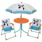 Fun house 713095 indian panda salon de jardin avec une table, 2 chaises pliables et un parasol pour enfant ...