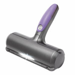 Fur daddy sweeper brush - brosse anti poils animaux - venteo? - ramasse poils chat / chien - violet et ...