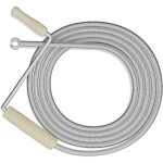 Furet d�boucheur de canalisation, 3 m�tres, pour douche, �vier, wc, acier, spirale nettoyage, argent� ...