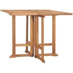Furniture limited - table � d�ner pliable de jardin �90x75 cm