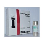 L'ebenoid - fusible 50a cartouche 22x58mm am usage industriel (boite de 10) hpc 80ka 660v avec percuteur ...