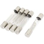 Fusible - four a micro - ondes 5kv - verre fusible de tubes de 6mm x 40mm (lot de 5 pi�ces, 0, 7a)