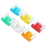 Fusible de lame de voiture , 120pcs 5a - 30a assortiment micro mini blade fuse set kit pour voiture auto ...