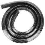 Fydun �largisseurs d'ailes, 1, 5 m style de fibre de carbone 3d pvc protecteur de bande de garniture ...