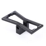 Fydun outil de guidage de travail du bois de marqueur de traceur de joint de queue d'aronde en aluminium ...