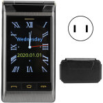 G10?1 flip 2. 6 pouces mp3 grande sonnerie t�l�phone 4g double sim senior 100?240v gris