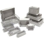 G265cmf bo�tier universel 160 x 80 x 85 polycarbonate gris clair, transparent(e) 1 pc(s) - gainta