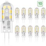 G4 2w led ampoule, 20w ampoules halog�nes �quivalentes, blanc chaud 3000k, 200lm, 12x smd, 12v ac / dc ...