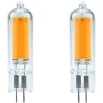 G4 3w220v(2 pi�ces) dimmable verre lampe � led remplacer ampoule halog�ne pour luminaire suspendu lustre ...