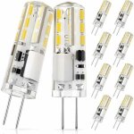 G4 led ampoule, 1. 4w equivalent 10w halogne lampe, ac / dc 12v, blanc froid 6000k, 100lm, non - dimmable, ...