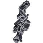 Gabarit de fabrication de chevilles, plaque de fabrication de chevilles r�glable 8 trous perceuse �lectrique ...