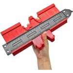 Gabarit de contour avec verrouillage, outil de mesure de profil de 25 cm (10 po) pour duplication et ...