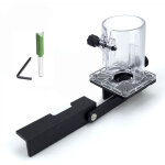 Gabarit de fraisage 2 - en - 1 pour assemblages invisibles ? pour d�fonceuse, avec fraise