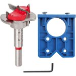 [jamais utilis] gabarit de perage pour charnires, 35 mm, jeu de mches pour trous de charnires dissimuls, ...