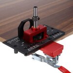 Gabarit de per�age pour charni�res de 35 mm, outil de menuiserie pour portes et meubles, guide de per�age ...