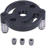 Gabarit de perage pour poinonneuse, guide de perage unique, positionnement central auto - adaptatif, ...