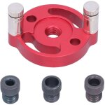 Gabarit de perage vertical pour tourillons, kit de guide de perage autocentrant rond en alliage d'aluminium ...