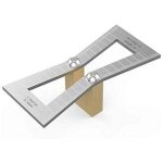 Gabarit � queue d'aronde, outil de guidage en bois sculpt� � la main avec �chelle, pour les gabarits ...