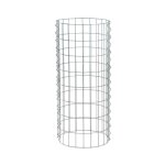 Estexo - gabion de pierre colonne ronde en m�tal galvanis� � 35 cm 0, 80 m