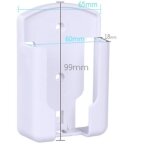 Gabrielle - lot de 2 range telecommande, porte telecommande tv, support telecommande mural pour climatiseur ...
