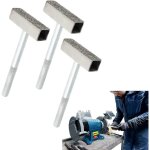 Gabrielle - 3 pcs dressage meule dresse meule argent dresseur de meule diamant avec manche longue antiglisse ...