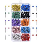 Gabrielle - 500 pi�ces carte punaises, push pins t�te en plastique, multicolore punaises, punaises d�coratif, ...