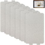 6 pices plaque mica micro ondes, 11. 5x6. 5cm micro ondes mica feuille, plaque de mica universelle, ...