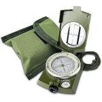 Gabrielle - boussole multifonctionnelle militaire, boussole randonne avec sac de transport, pour camping ...