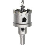 Foret de scie cloche en mtal, coupeur de trou de dents en carbure de tungstne pour tle d'acier inoxydable, ...