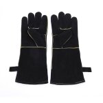 Gabrielle - gants r�sistants � la chaleur extr�me et au feu, en cuir avec coutures en kevlar, parfaits ...