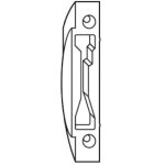 Gche d'entrebaillement - ferco - e - 11481 - 00 - 0 - 1