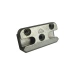 Roto - gche galet de scurit sur dormant pvc - gamme pvc : veka 70 plax