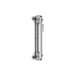 G�che noire en acier inoxydable pour fortylock, fiftylock ou sixtylockpr profil acier � partir de 40 ...