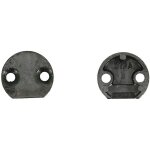 G�che tringle simple � entailler pour menuiserie bois diam�tre 25mm zamak ferco 0 - 0319a - 00 - 0 - ...