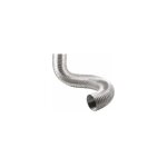 Gaine accordéon aluminium 133 / 139 5m Gaine accordéon aluminium 133 / 139 5m