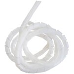 Gaîne cache - fil électrique, plastique, transparent, long. 2. 50m tibelec Gaîne cache - fil électrique, plastique, transparent, long. 2. 50m tibelec