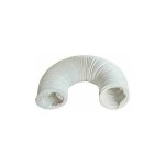 Gaine d'�vacuation pour s�che - linge, diam�tre 82mm, longueur 2. 5m