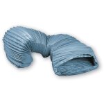 Gaine flexible rectangulaire 204x60 mm ? longueur 3 m pour hotte d'�vacuation ? ventilation efficace ...