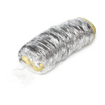 Algaine filet de 6 mtres conduit souple plastique isole 160 pour vmc
