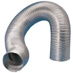 Gaine semi - rigide aluminium classement m0 longueur 3 m s&p ( unelvent diamtre en mm: 200 - couleur: ...