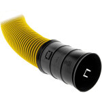 Gaine tpc 90mm 25m - jaune zenitech